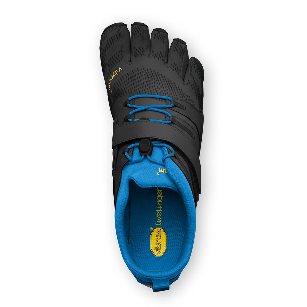 Vibram FiveFingers Herre Vandrestøvler Sort/Blå - V-Train 2.0 - 4752MIAVD